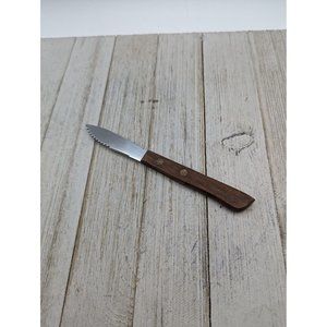 Vegetable Peeler Lifetime Paring Knife 6" Stainless Steel 2" Blade Wood Handle
